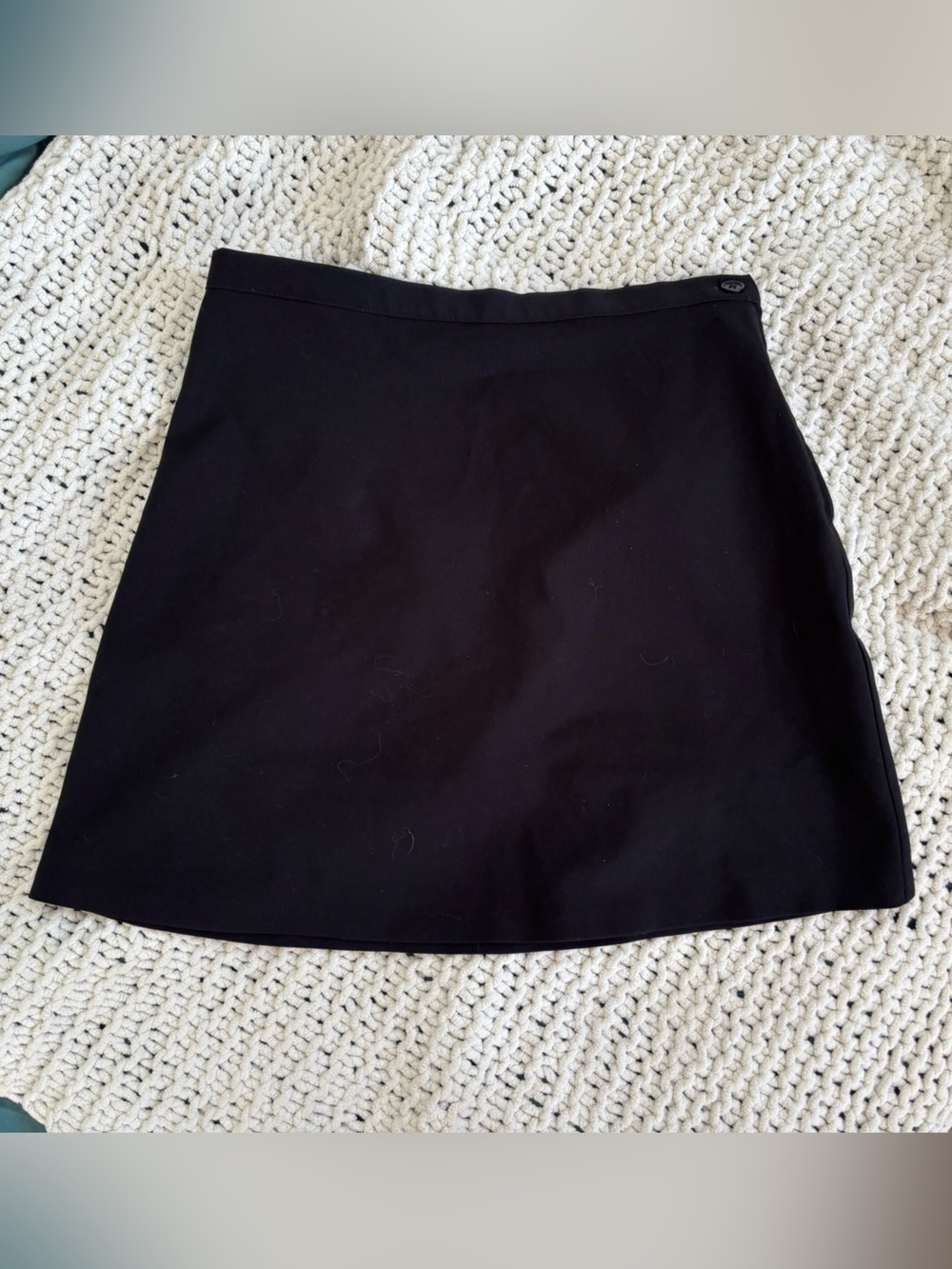 Classic Black Women's A-Line Skirt